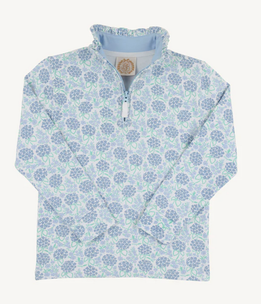 Canter Collar Halfzip - Hydrangea