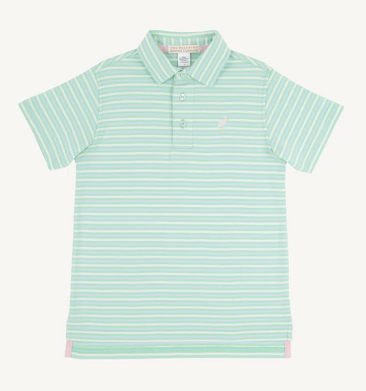 Prim & Proper Polo - Grace Bay Green