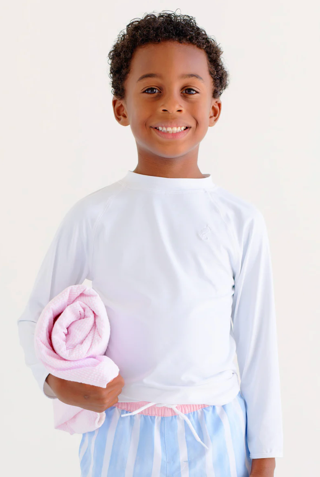 Walker's Wave Swim Shirt - White