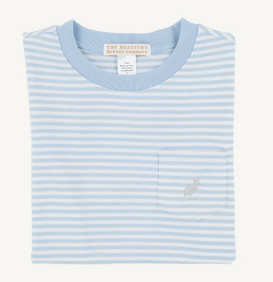 Carter Crewneck - Beale Street Blue Striped