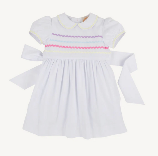 Cindy Lou Sash Dress Broadcloth