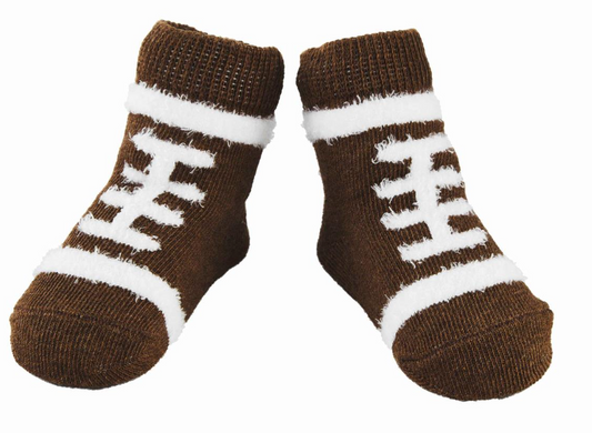 Football Chenille Socks