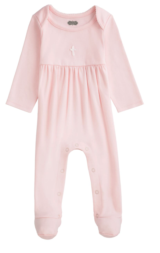 Crochet Cross Sleeper - Pink