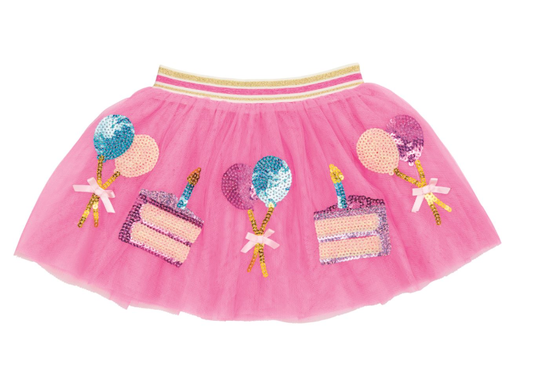 Birthday Sequin Icon Tutu - Pink