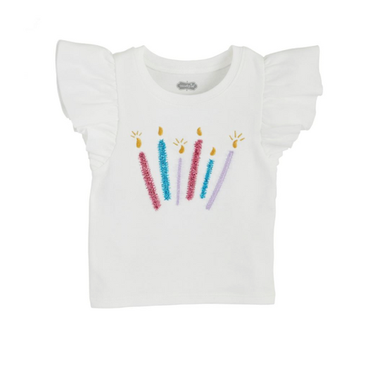 candle girl birthday shirt