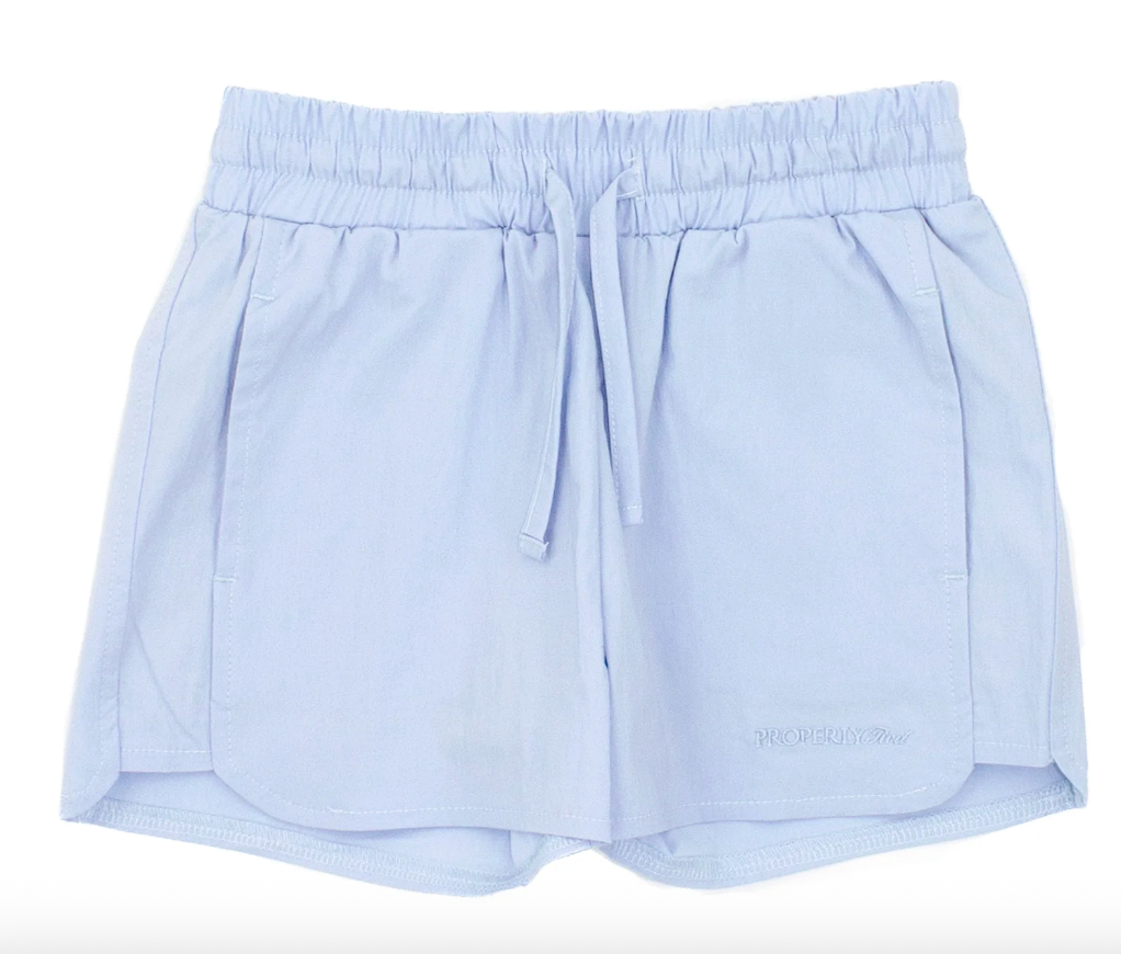 Girls Brooks Shorts - Powder Blue