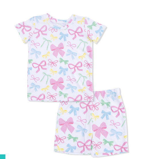 Sweet Bows Loungewear Short Set