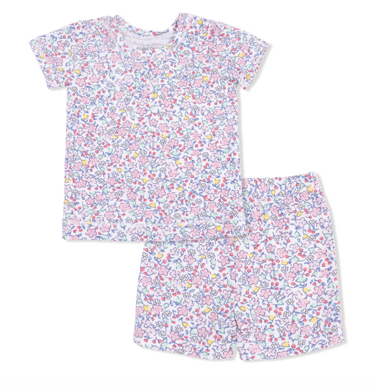 Elizabeth's Garden Loungewear Short Set