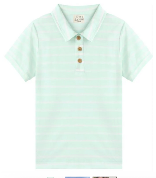 Starboard Mint Green S/S Polo