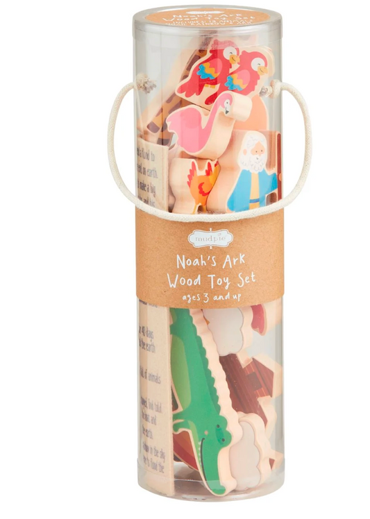 Noah's Ark Wood Toy Set