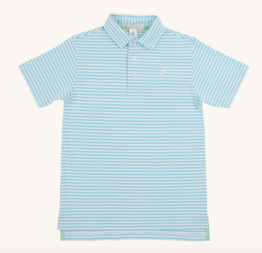 Brookline Blue Prim & Proper Polo