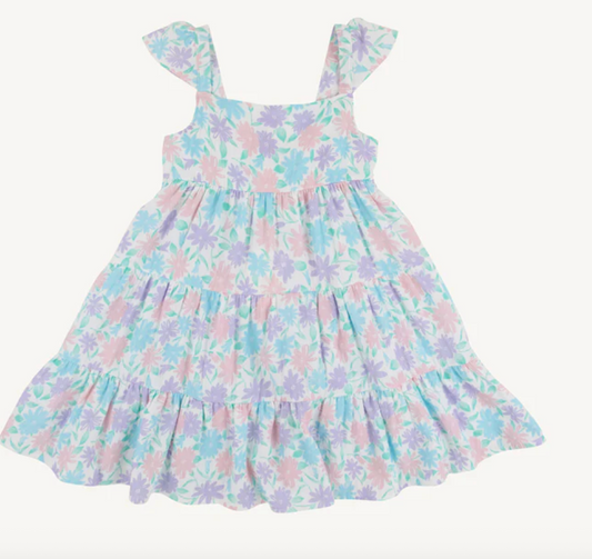 Tristen Tiered Dress - Glastonbury Blooms