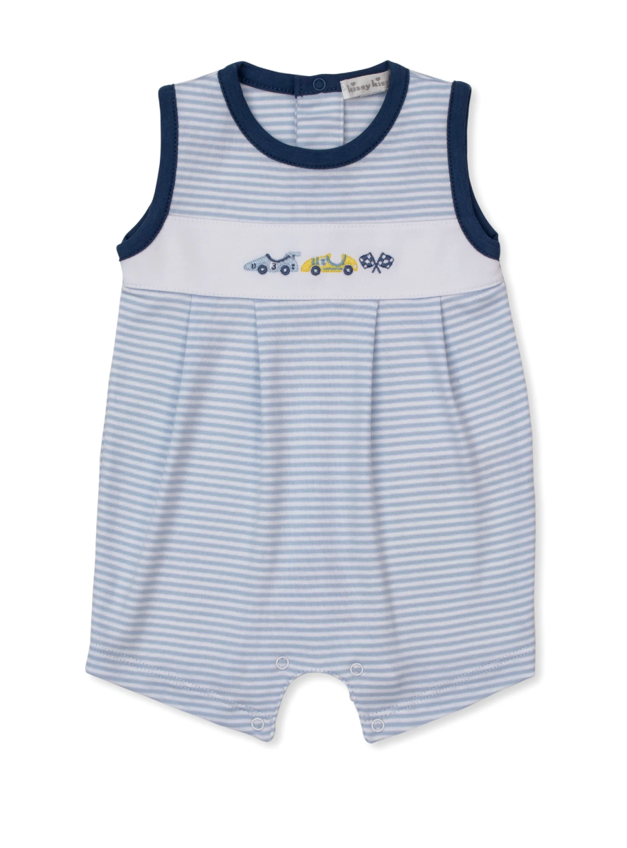 Sleeveless Playsuit - Sizzling Speedway