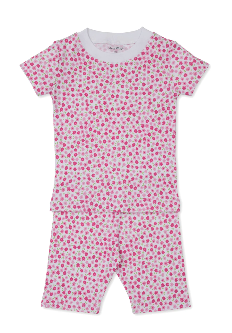 Short Toddler Pajama Set - Daisy Delight