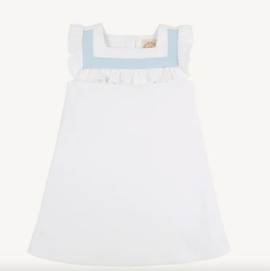 Darla Dress - Worth Ave White