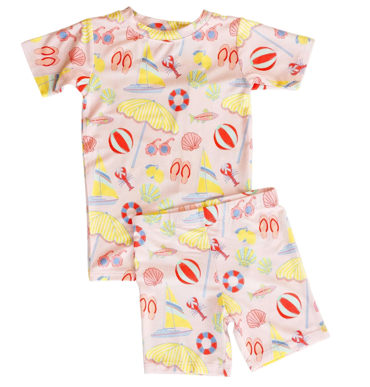 Beach Days Pink Loungewear Set