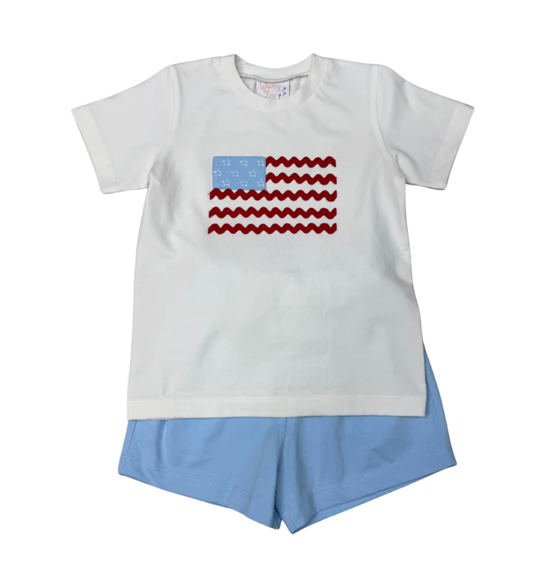 Ric Rac and stars short set
