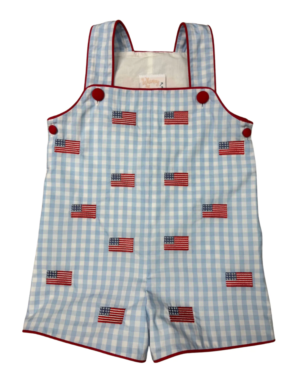 Embroidered flag sprinkle jon jon