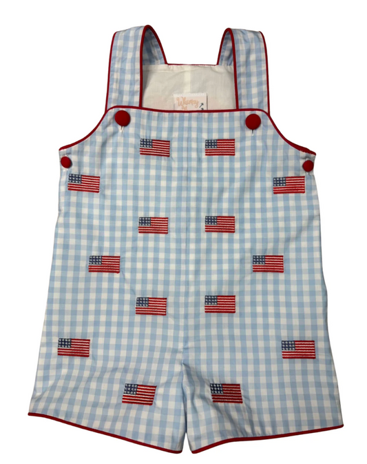 Embroidered flag sprinkle jon jon