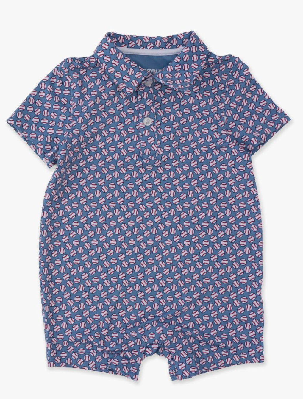 Home Run performance polo romper