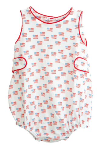 Red, white, and blue William bubble