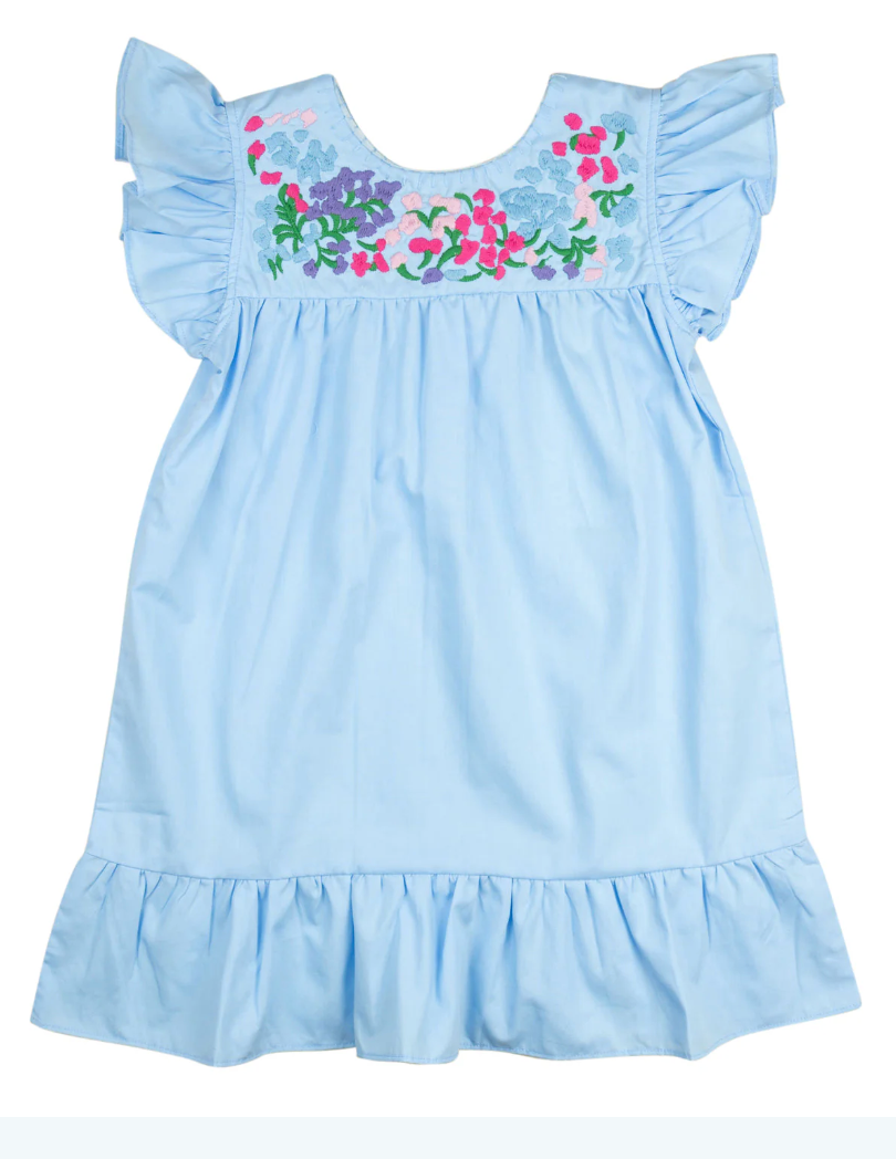 Multi Floral Fiesta Dress