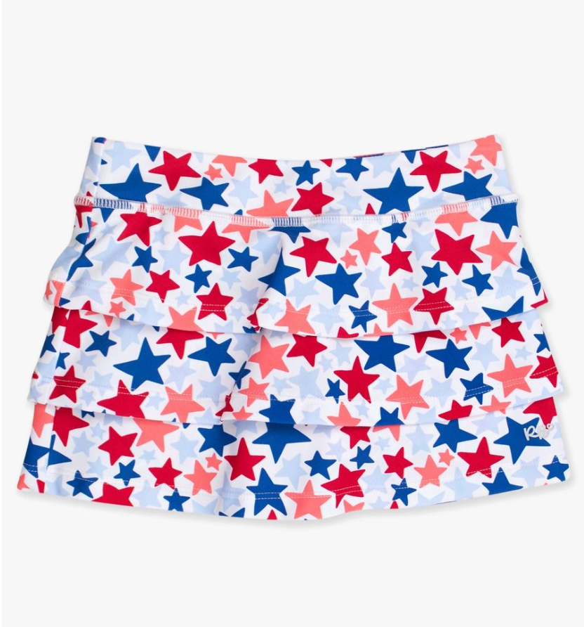 Star-Spangled Active Skort