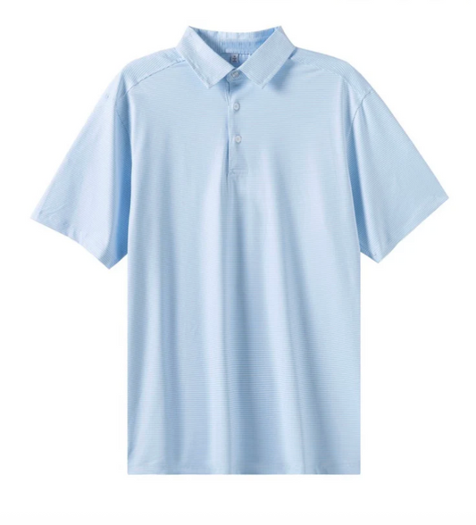 Meripex Micro Light Blue/White Polo