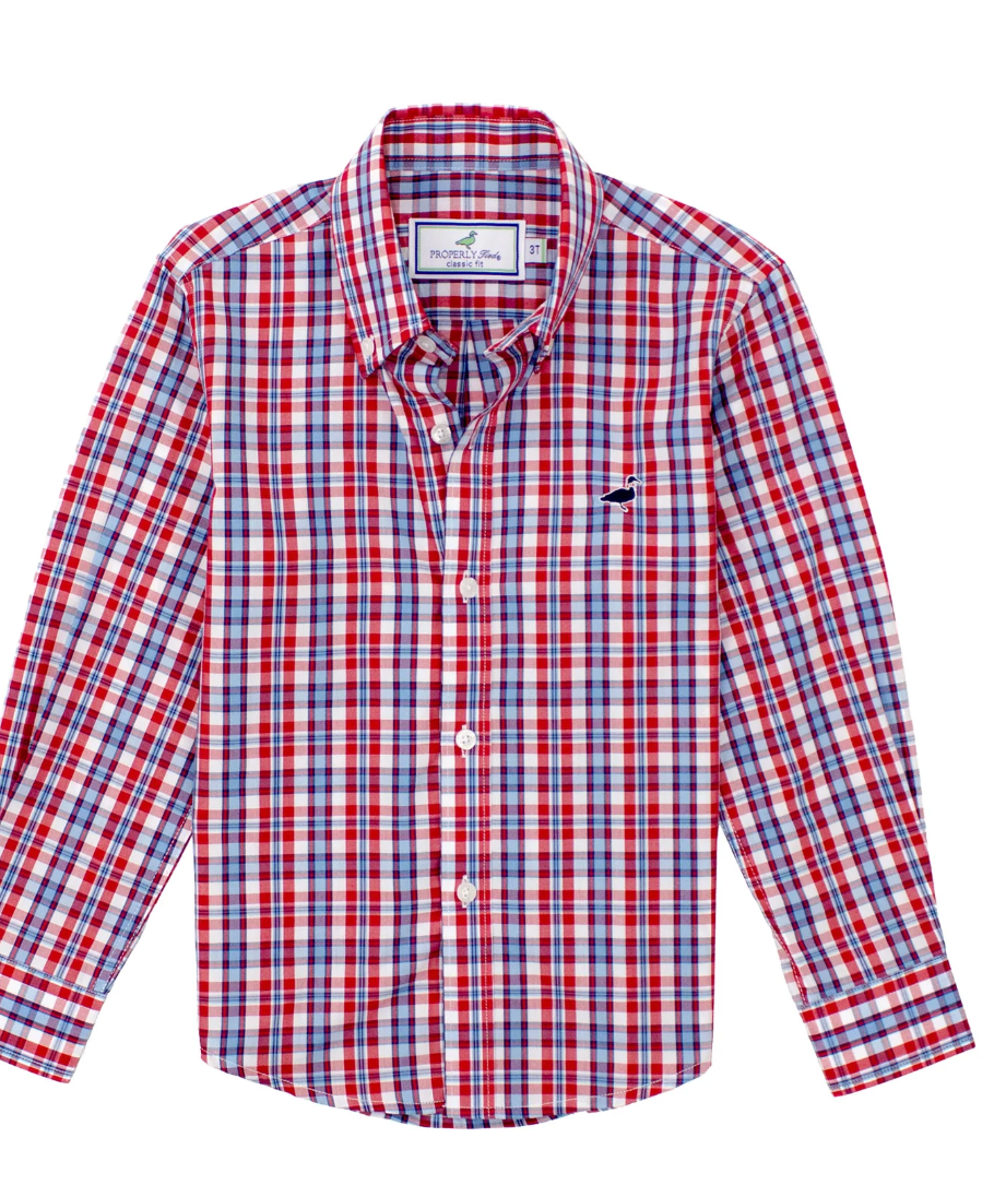 Boys Seasonal Sportshirt USA
