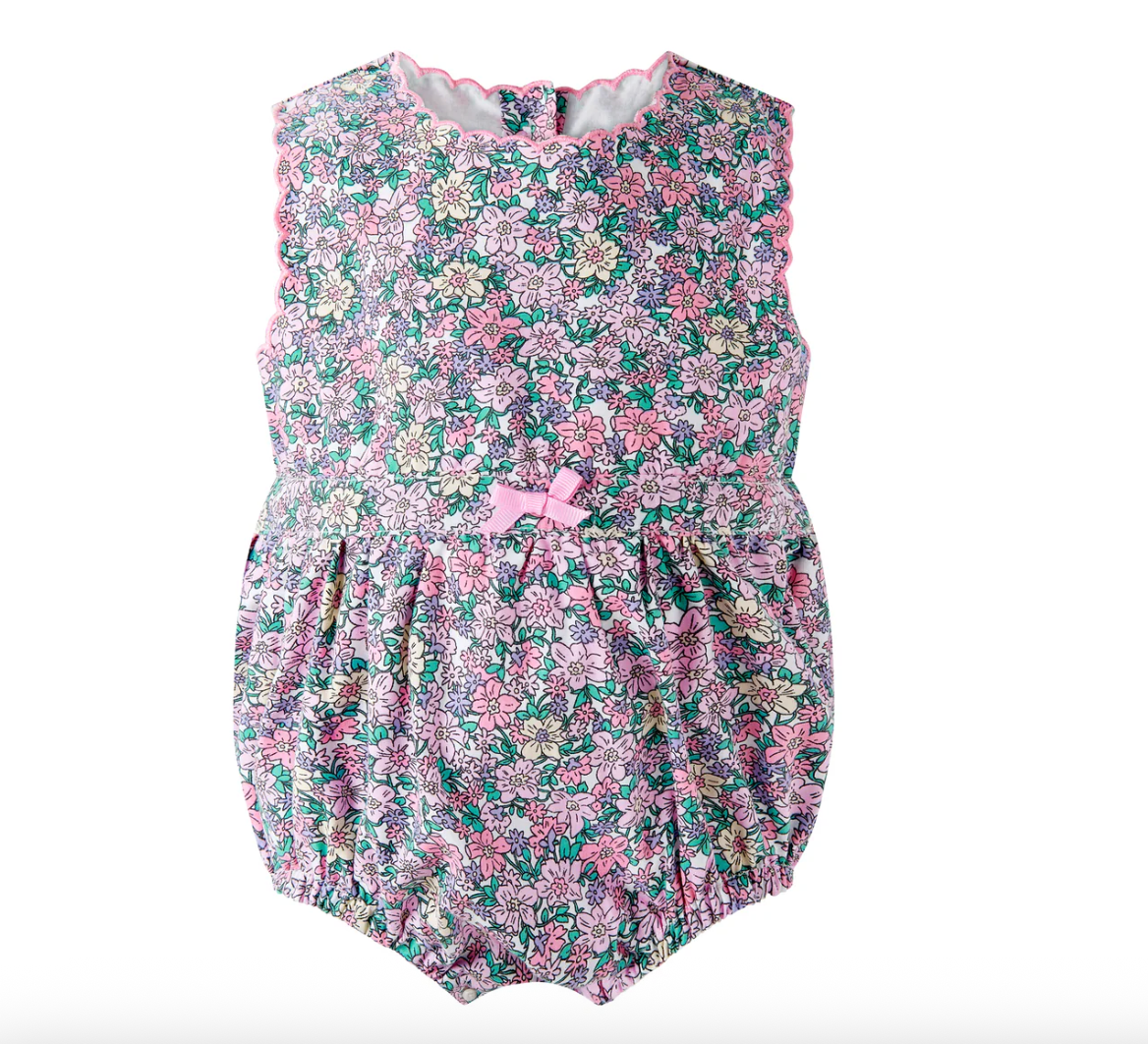 Floral Scalloped Bubble