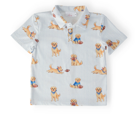 Boys Quarter-Bark S/S Polo