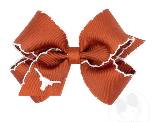 Med GG UT Emb Moonstitch Bow