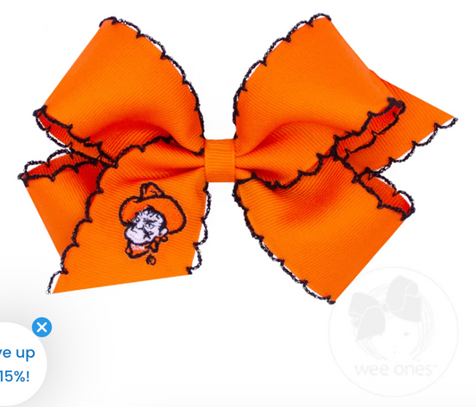 Med GG OSU Emb Moonstitch Bow