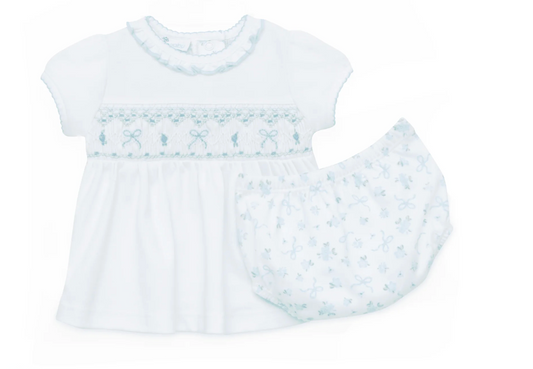 Eloise's Smocked Diaper Cover Set