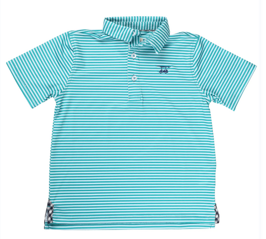 Albatross Polo - Lagoon / Seaglass