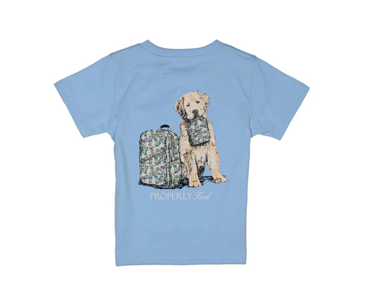 Boys Study Buddy SS Light Blue