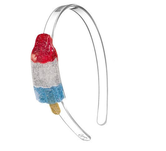Popsicle Rocket Glitter Headband