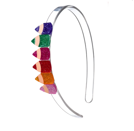 Pencils Chic Glitter Headband