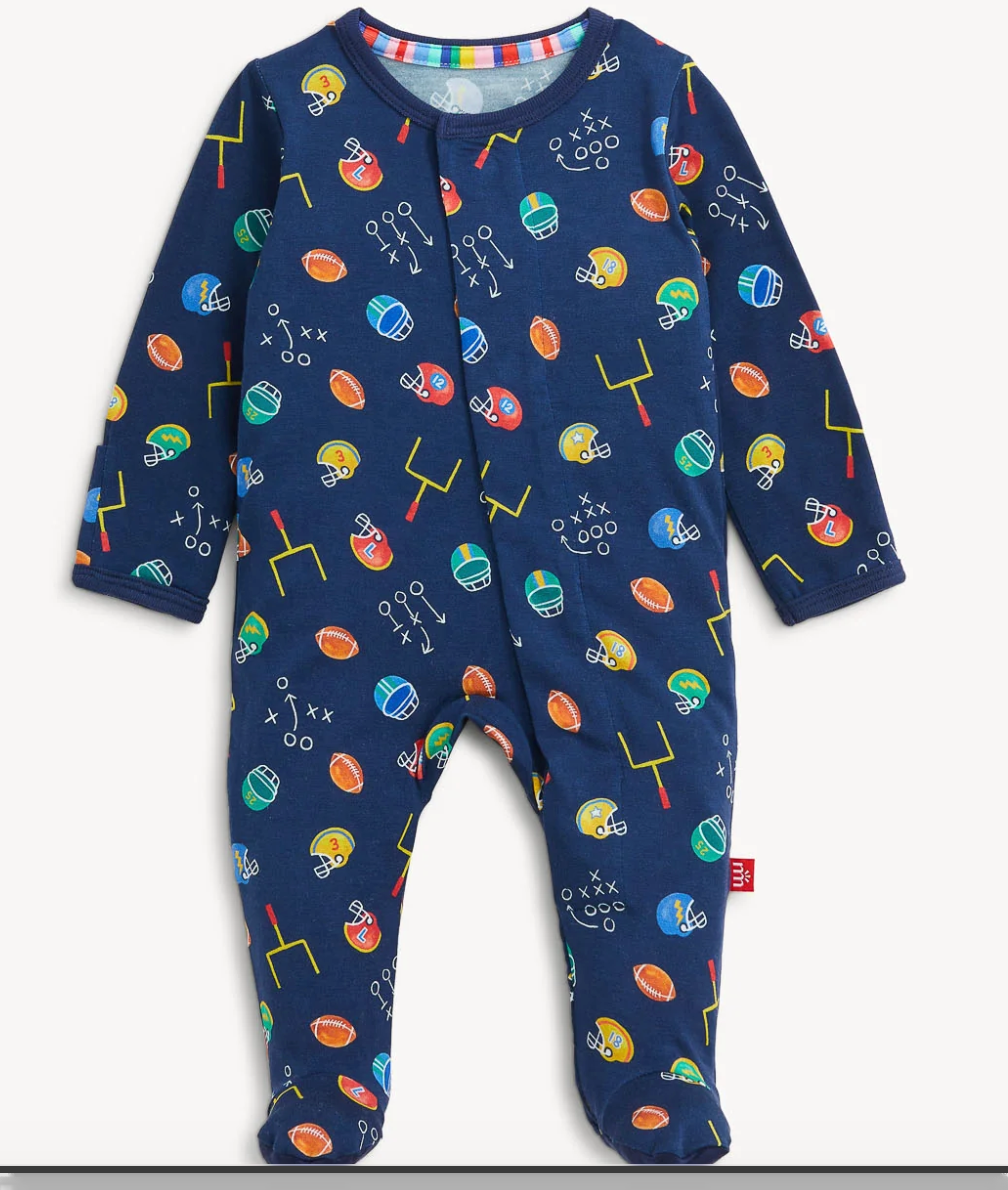 First Down Fun Magnetic Modal Footie