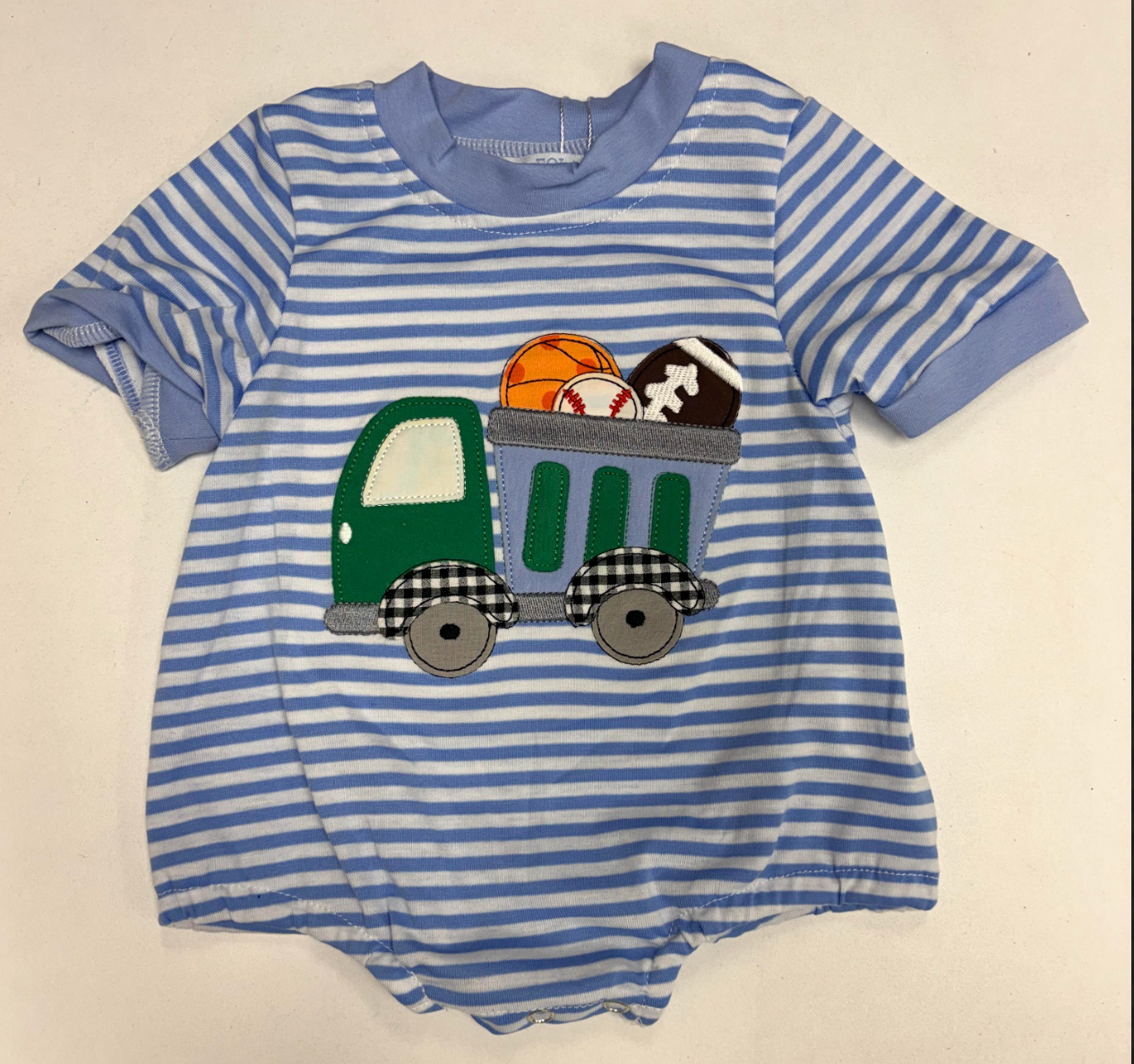 Dump Truck Boys Bubble - Sports
