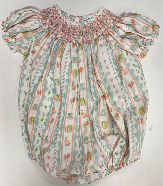 Smock Girl Birthday Bubble