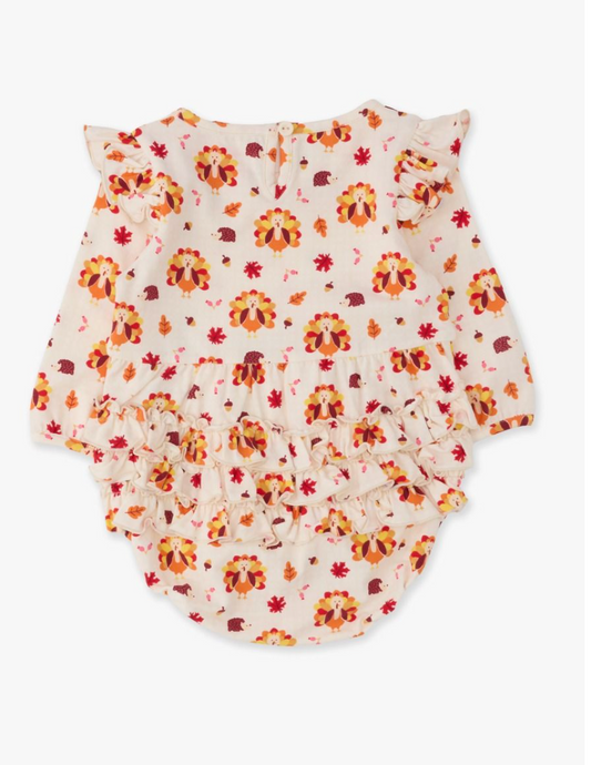 Gobble Gobble Knit LS Flutter Bubble