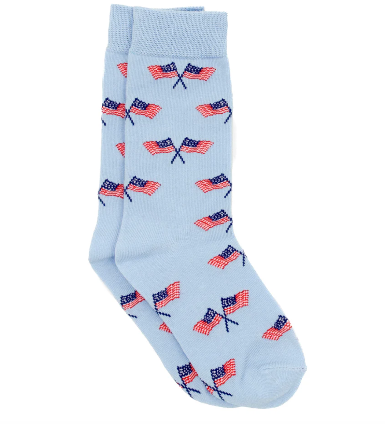 Boys lucky duck sock - Freedom flag
