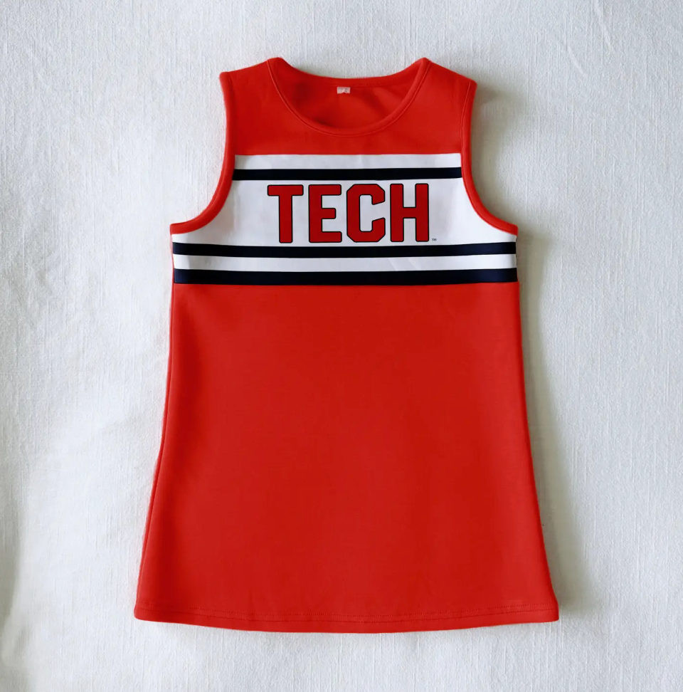 Cheer Dress - Texas Tech