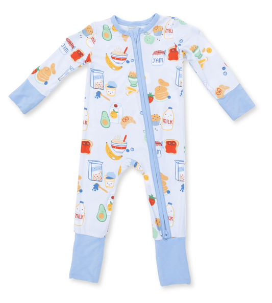 Breakfast Club Blue - Convertible Romper
