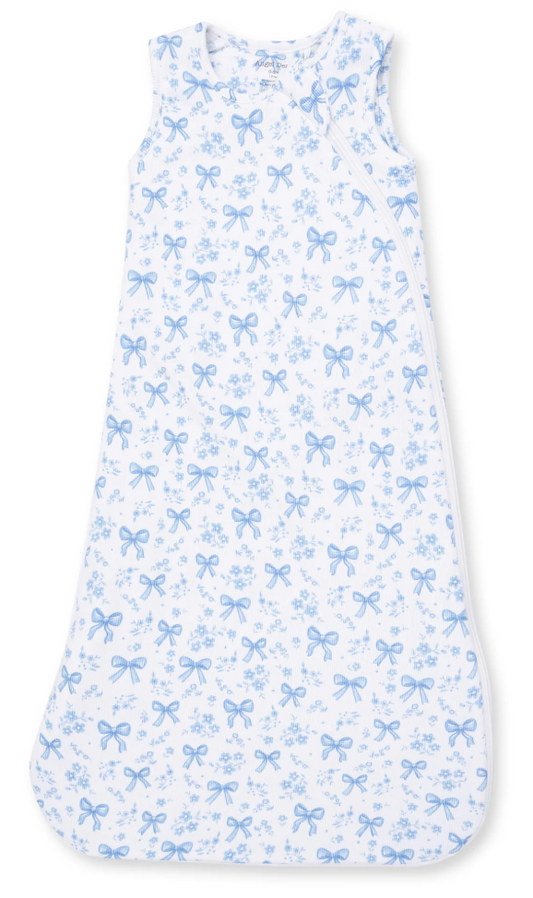 Blue Bows and Flowers - Sleep Bag