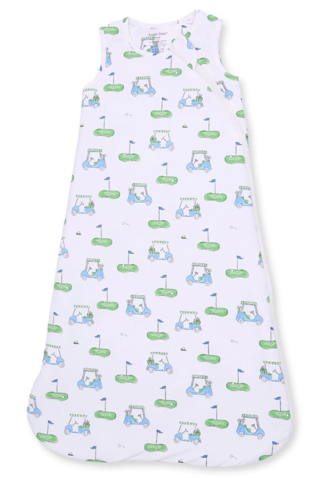 Golf Carts Blue - Sleep Bag