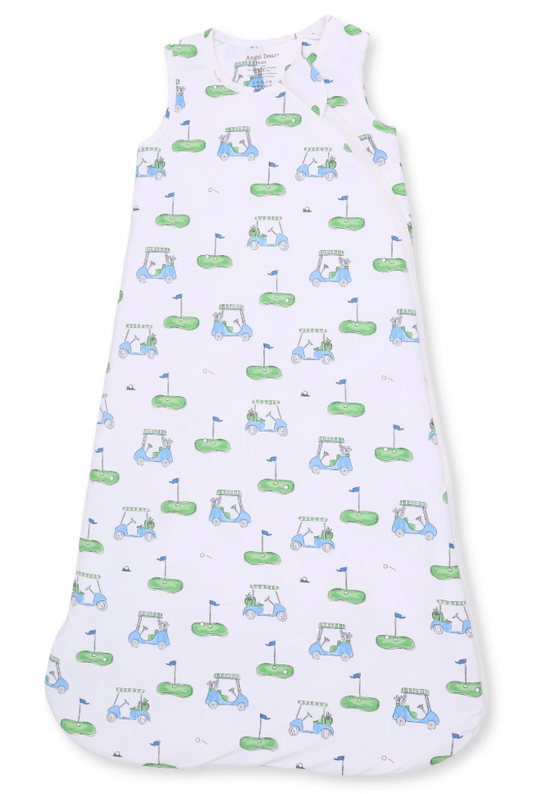 Golf Carts Blue - Sleep Bag