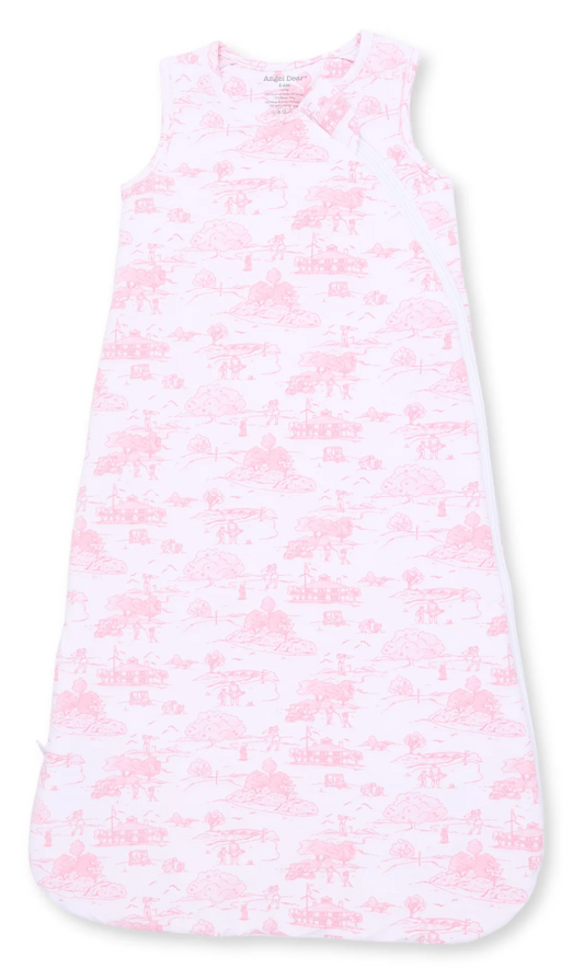 Golf Toile Pink - Sleep Bag