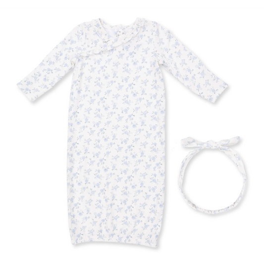 Rose Briar  Kimono Gown and Knot Headband
